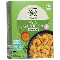 Gamberi in salsa asiatica, Madras
