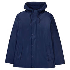 Herren Regenmantel, Marine, L