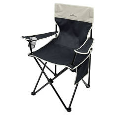 Faltbarer Campingstuhl, Anthrazit