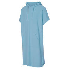 Damen-/Herren-Badeponcho, Blau, S