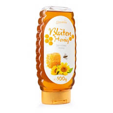 Blüten-Honig in der Spenderflasche