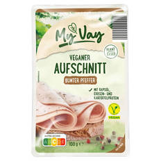 Veganer Aufschnitt 100 g, Bunter Pfeffer