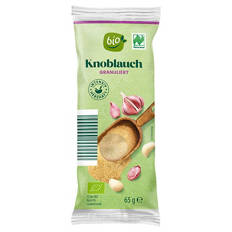 Bio-Gewürze im Nachfüllbeutel 65 g, Knoblauch