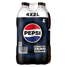 Szénsavas üdítőital, Pepsi Cola Zero, 4 palack