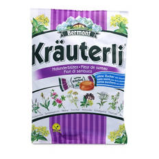 Caramelle alle erbe, fiori di sambuco