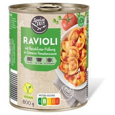 SPEISEZEIT Ravioli 800 g, Gemüse in Tomatensauce