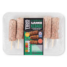 Ashfields Grill Minted Lamb Kebabs