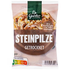 Pilzspezialitäten getrocknet, Steinpilze