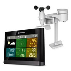 5in1 Comfort Wetterstation mit Farbdisplay