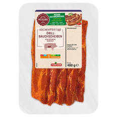 Schweine-Bauchscheiben gewürzt 400 g