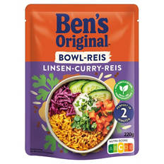 Express Reis 220 g, Linsen Curry
