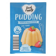 Pudding en poudre à la vanille