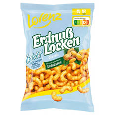 Erdnusslocken 150 g, Leicht