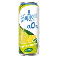 Körte-citrom radler, 0,5 l