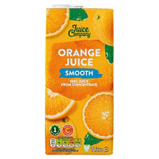 THE JUICE COMPANY Smooth Orange Juice 1 l