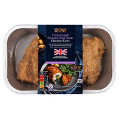 Sourdough Breaded Wild Garlic & Jersey Butter Chicken Kievs 2 Pack
