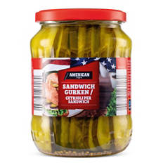Uborkaszeletek, szendvics, 670 g