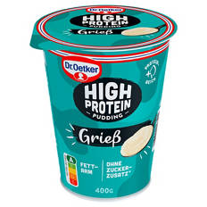 High Protein Pudding 400 g, Grießpudding