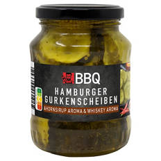 Gurkenscheiben 190 g, Ahornsirup & Whiskey