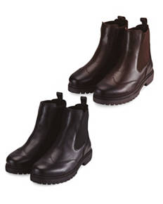 Leather Chelsea Boots