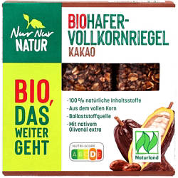 Bio-Hafervollkorn-Riegel 105 g, Schoko