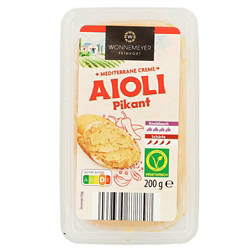 Mediterrane Cremes 200 g, Aioli Pikant
