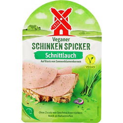 Veganer Schinken Spicker 80 g, Schnittlauch