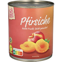 SWEET VALLEY Pfirsiche 480 g