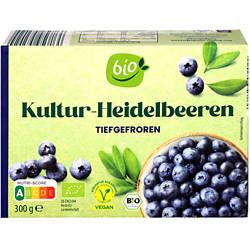Bio-Obstsortiment 300 g, Heidelbeeren
