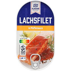 ALMARE Lachsfilet 200 g, Pfeffer