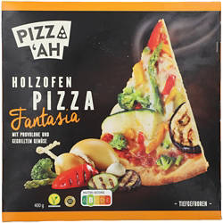 PIZZ'AH Italienische Holzoofen Pizza 350 g, Fantasia