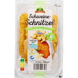 Schnitzel-Spezialitäten 300 g, Schweineschnitzel