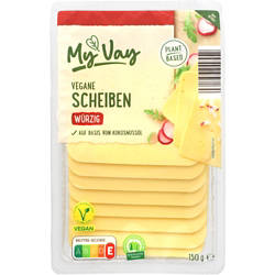 Vegane Scheiben 150g, würzig