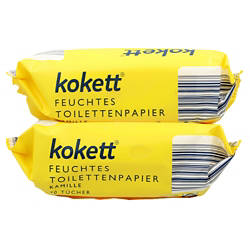 Feuchtes Toilettenpapier 2 x 70 Tücher, Kamille