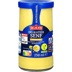 Senf mittelscharf  250 ml