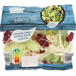 Fresh-Cut-Salat 150g, Eisberg Mix