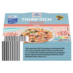 Thunfischsalate 160 g, Pasta