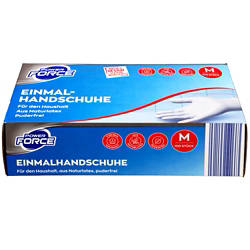 Einweghandschuhe Latex 100 Stück, M