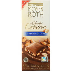 Chocolat Creation 125 g, Vollmilch Mandel