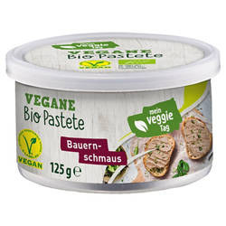 Bio-Veggie Pastete 125 g, Bauernschmaus