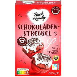 Schoko-Streusel 400 g, Schokoladenstreusel