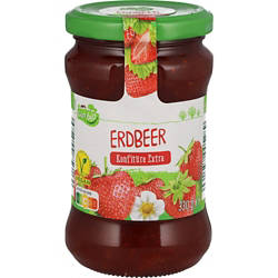 Bio-Konfitüre 330 g, Erdbeere