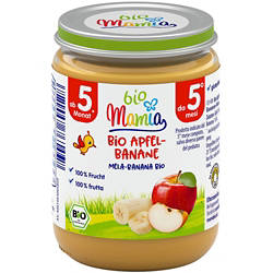 Bio-Früchte 190 g, Apfel-Banane