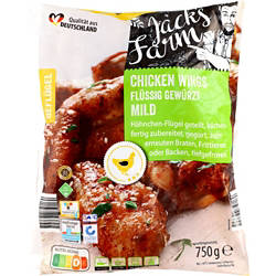 JACK´S FARM Chicken Wings mild 0,75 kg