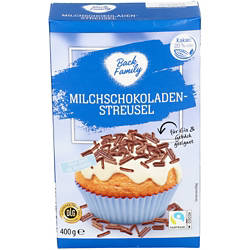 Schoko-Streusel 400 g, Milchschokoladenstreusel