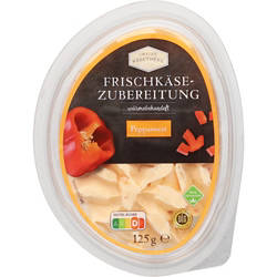 Frischkäsezubereitung 125 g, Peppasweet