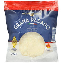 Italienischer Hartkäse, Grana Padano DOP gerieben 150 g