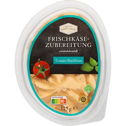 Frischkäsezubereitung 125 g, Tomate