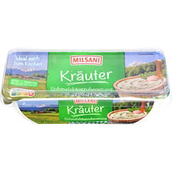 Schmelzkäsezubereitung 200 g, Kräuter