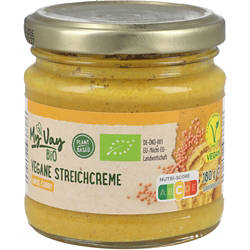 Bio Vegane Streichcreme 180 g, Linse-Curry